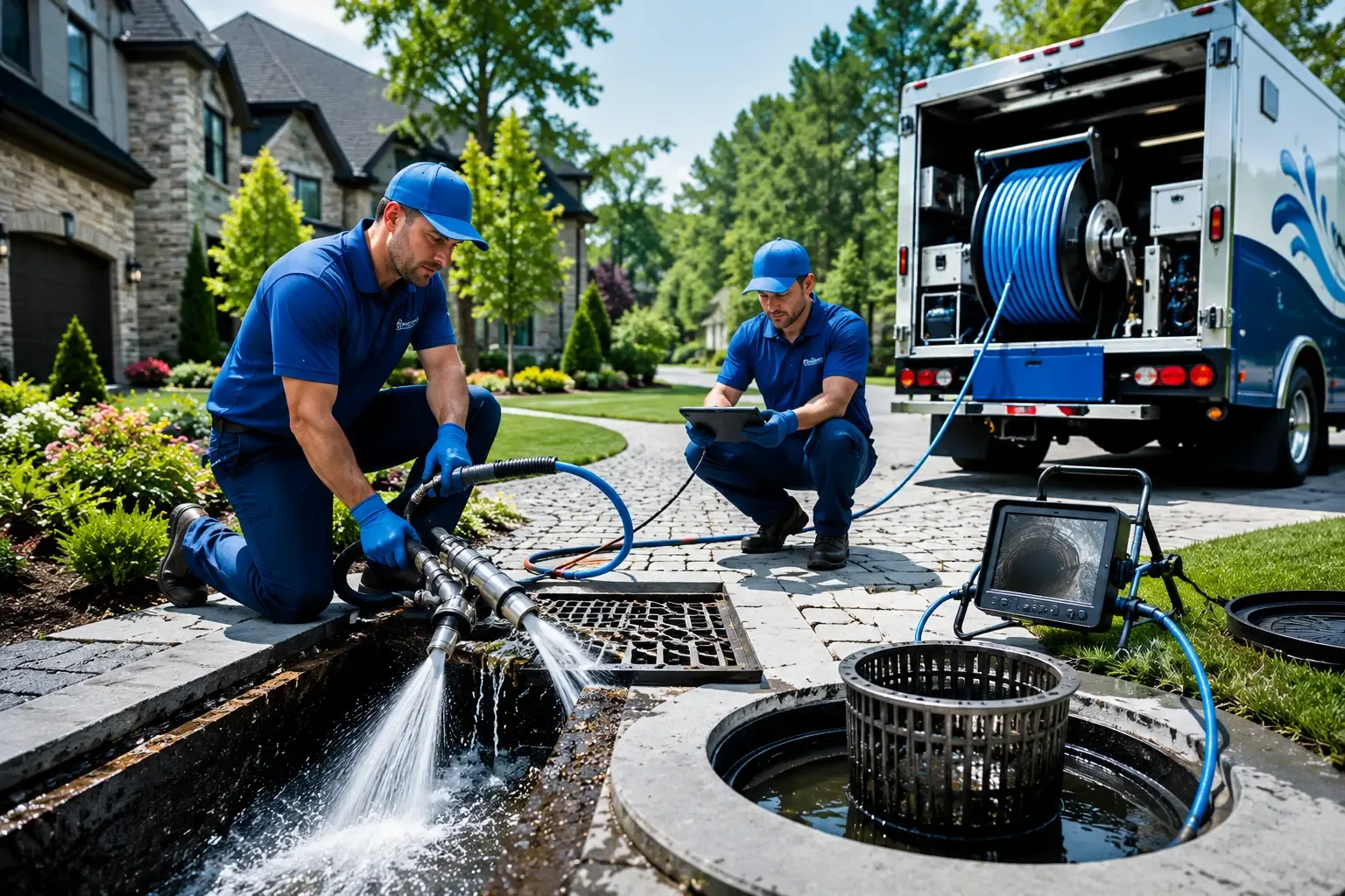 Local outdoor drain cleaning professionals in Papillion, NE