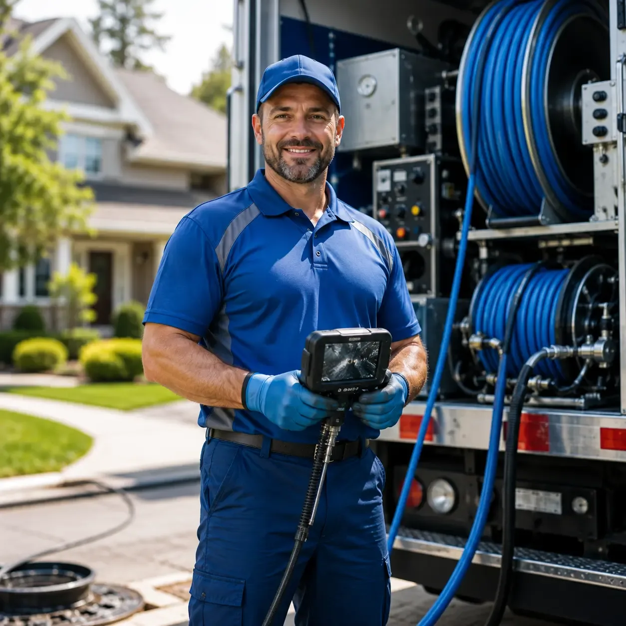 Local outdoor drain cleaning specialists in Papillion, NE